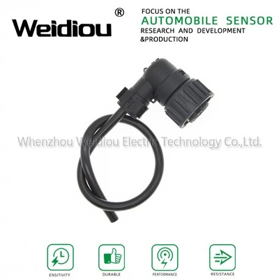 Konektor Sensor Kecepatan Odometer Otomatis 4 Pin Soket Kabel Steker Katup Solenoid untuk Truk Delong M30000 Jiefang
